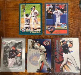 Mets Mike Piazza baseball cards