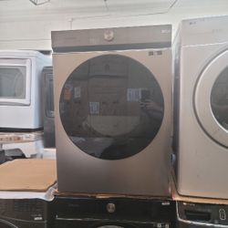 🚨New Samsung - Bespoke 7.6 cu. ft. Ultra Capacity Gas Dryer with Super Speed Dry and AI Smart Dial 
