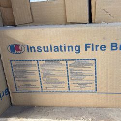 Fire Brick 9 X 4.5 X 2.5   12 Per Box 