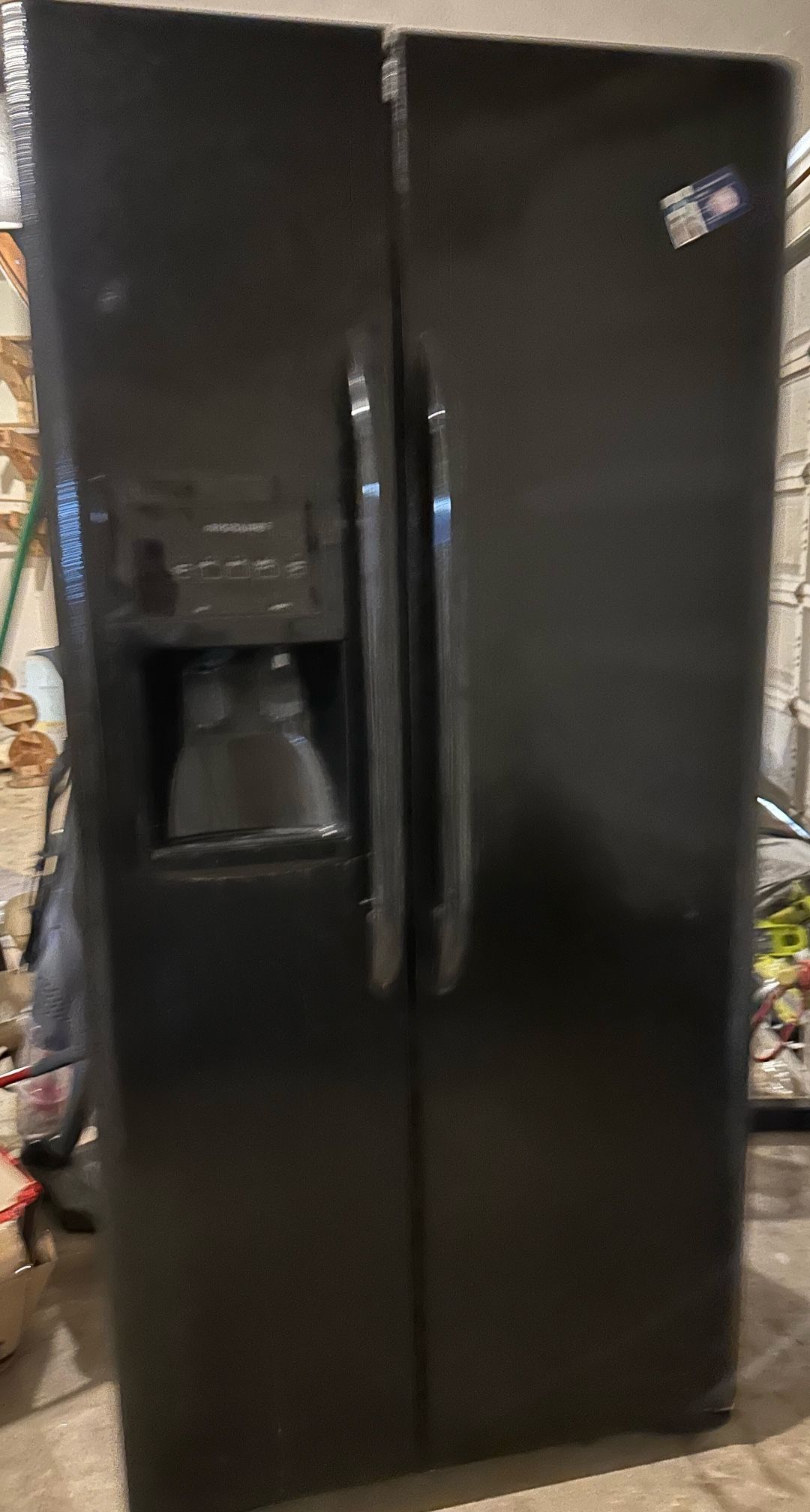 Black Refrigerator 