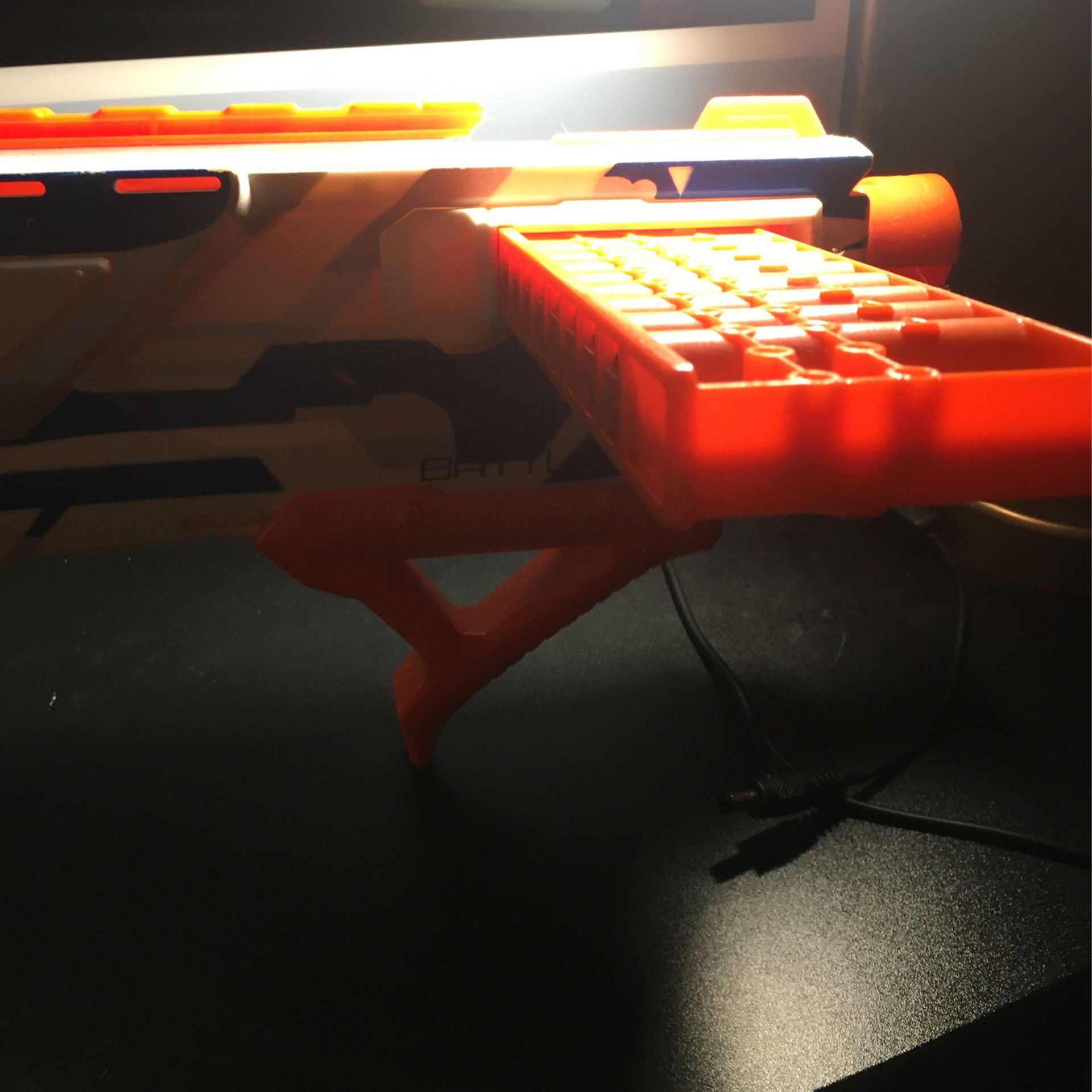 Nerf Gun With 10 Bullets 