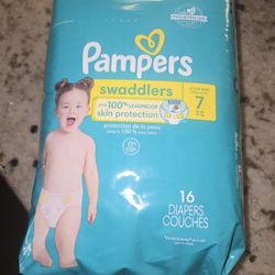 Pampers Size 7