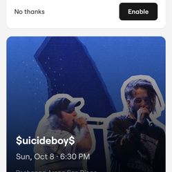 $uicideboy$ Concert Tickets