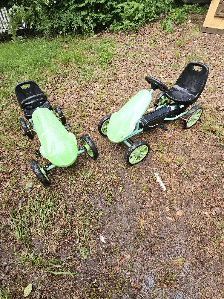 Price Is Firm.. Two Children's Pedal Cars