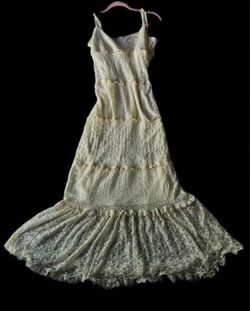 Large white dress