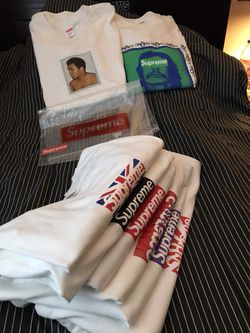 Supreme t shirts M and Large