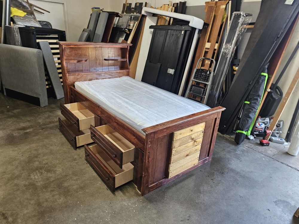 Twin Bed And Mattress