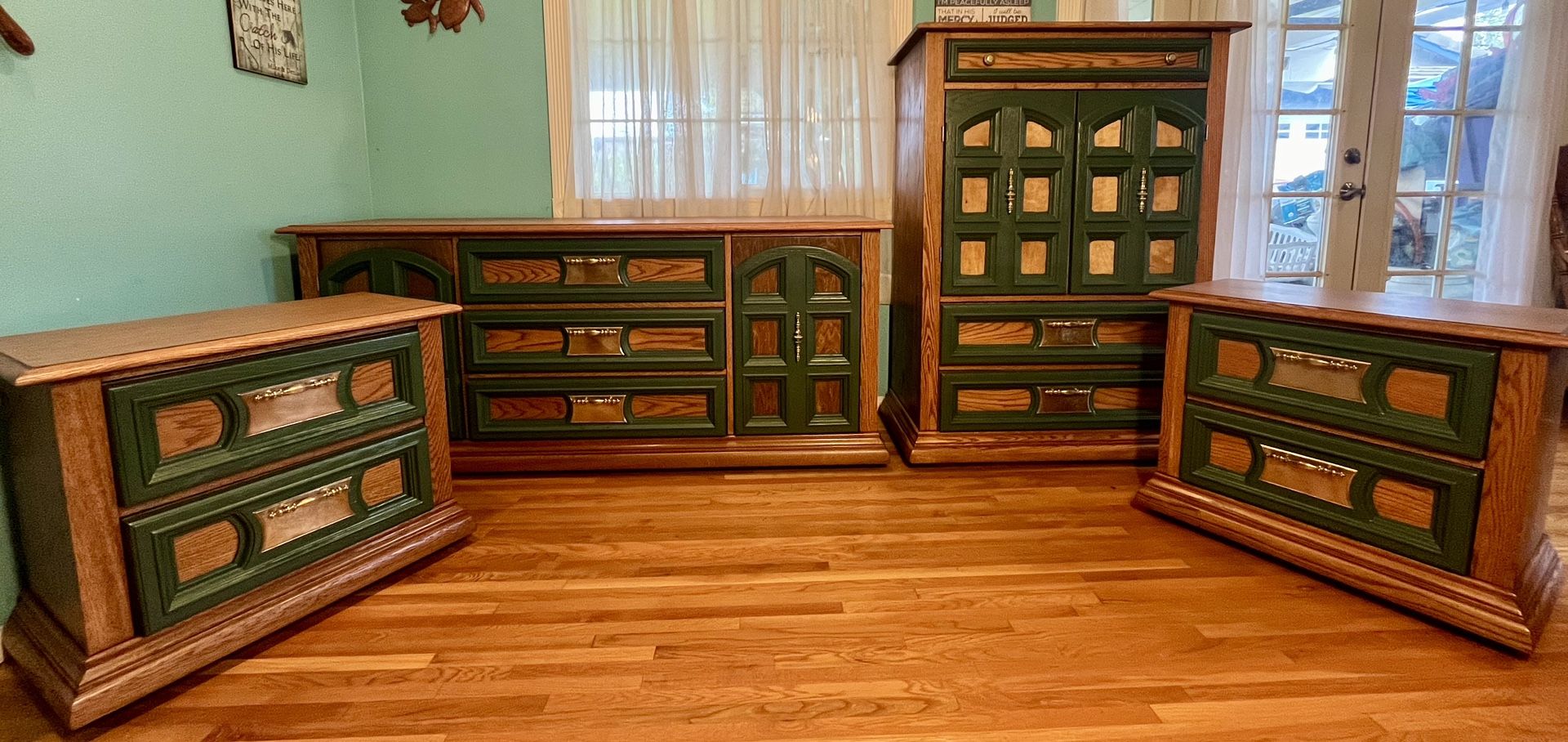 Rare Broyhill Premier Complete Mid Century Modern Bedroom Set