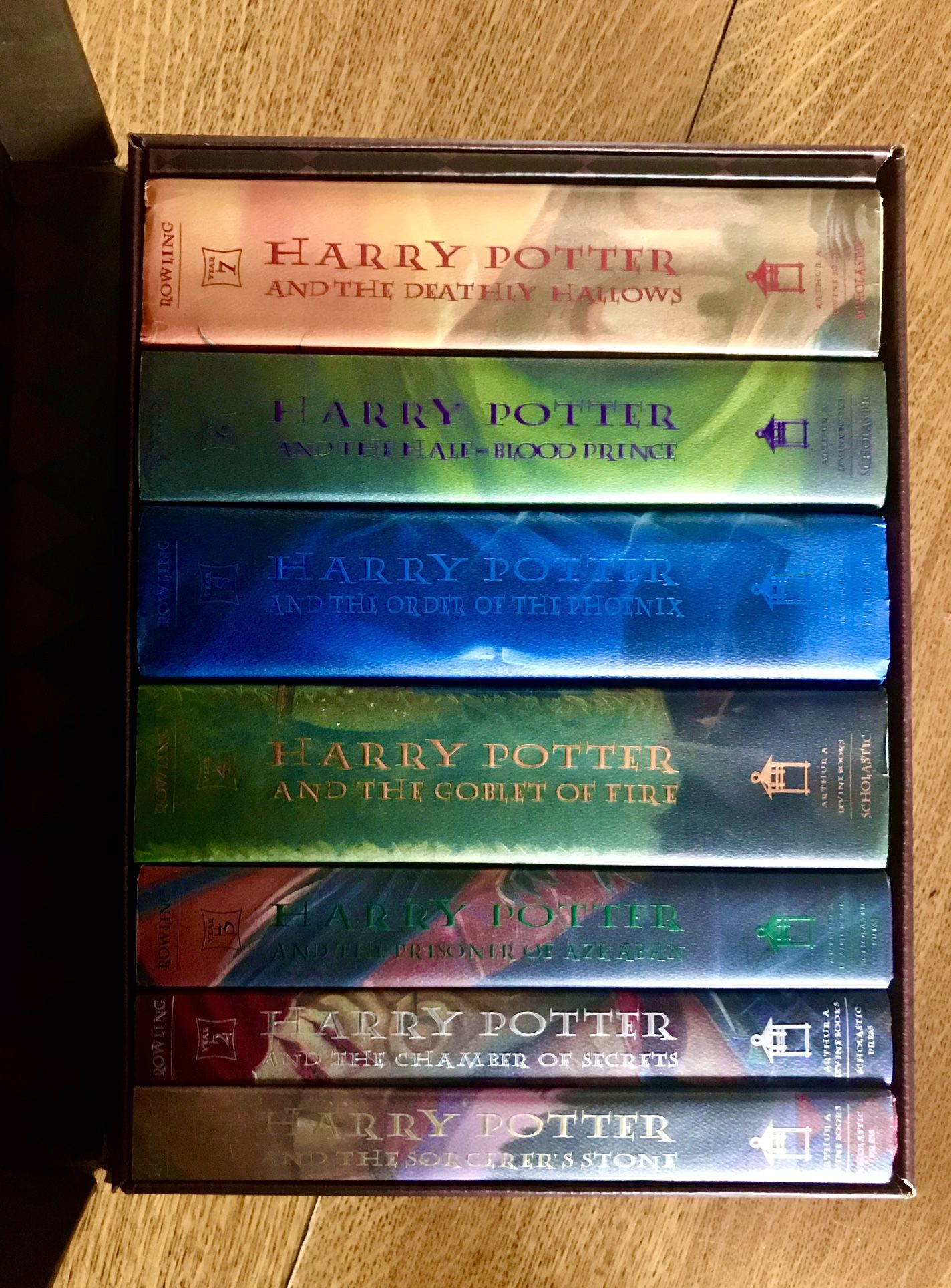 Harry Potter Collection, all hardcover books, NEW. Read