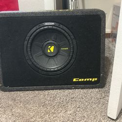 10 Inch Kicker Sub