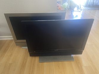 2  37” Tv Monitors - Olevia And Magnavox 