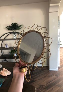 Modern mirror candle holder world market