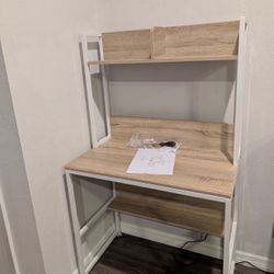 Natural White Desk 
