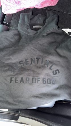 Fear of god essential jet black