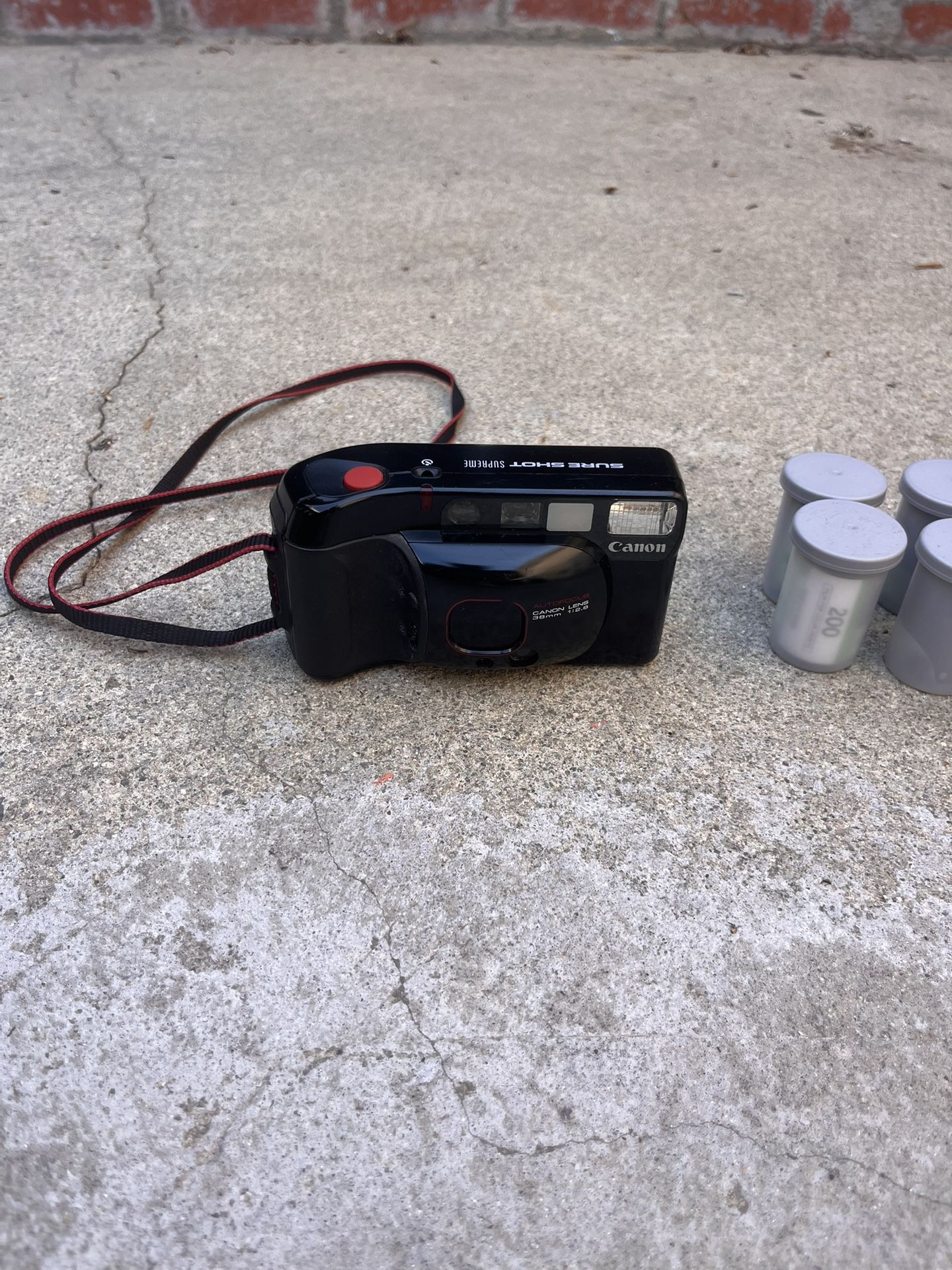 Canon Sureshot Supreme 38mm 2.8 Point And Shoot Film Camera 
