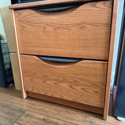 Small 2 Drawer Storage Cabinet – Moving Sale