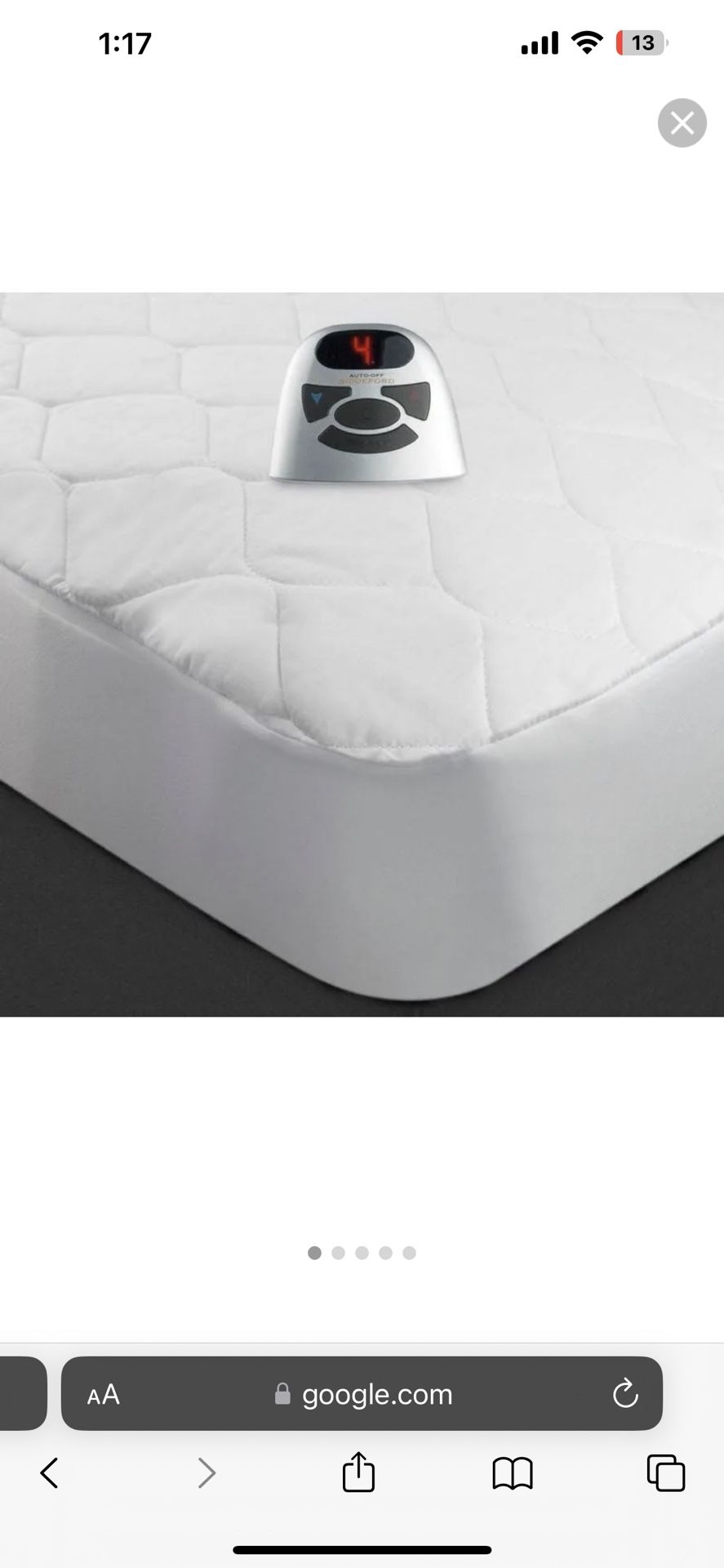 Biddeford discount mattress pad