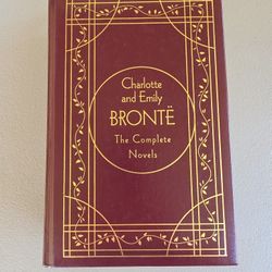 Hardcover Book Charlotte And Emily Bronte The Complete Novels