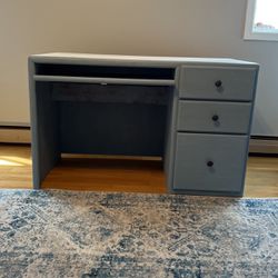 Solid Oak Refinished Desk 