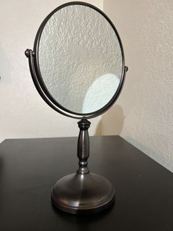 🪞 Elegant Oil-Rubbed Bronze Vanity Mirror – Vintage Charm!