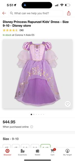 Halloween Costume Rapunzel Brand New