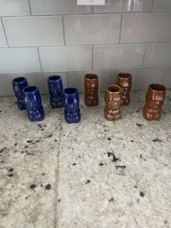 Tiki Shot Glasses 