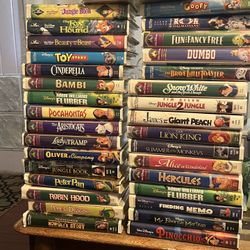 30 Disney Movies (VHS)