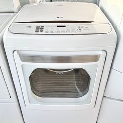 LG Steam Gas Dryer 90 Day Warranty Some Delivery 