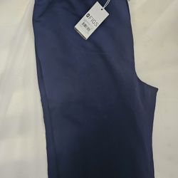 Mens FIGS NAVYpants size L,  New