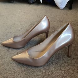Nine West pale pink heels. Worn only Once!