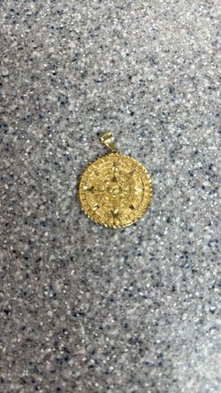 14KT COIN PENDANT 