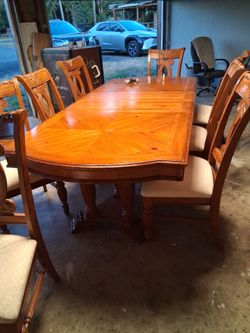 Vintage  dinning room table .