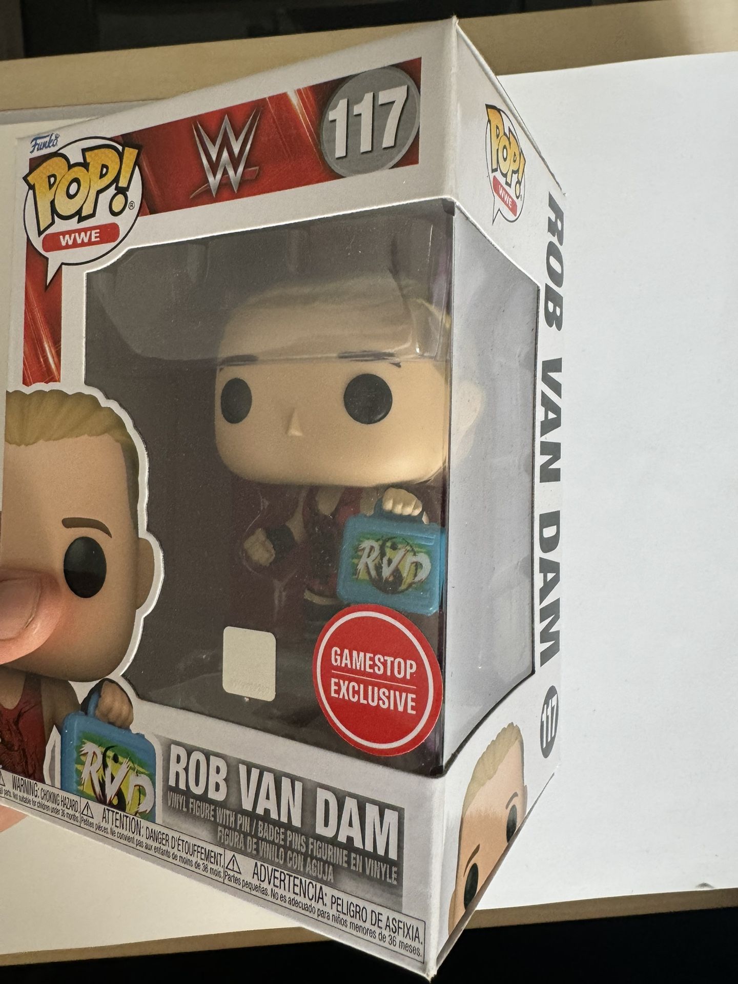 Funko wwe rob van dam (rvd) #117