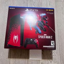 Playstation 5 Disc ps5 digital Marvel’s SpiderMan 2 Limited Bundle Marvel Spider-Man 2!!!!