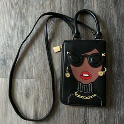 Novelty face purse