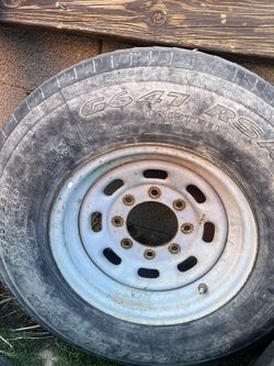Truck Rim And Tire 8 Lug