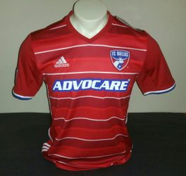 Adidas FC Dallas Home Jersey, Red, Size S