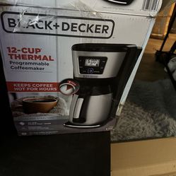 Black And Decker Thermal Coffee Maker