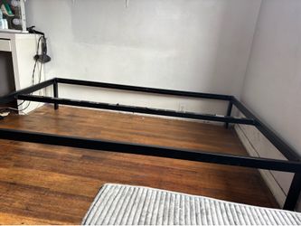 Full-size bed comes with frame