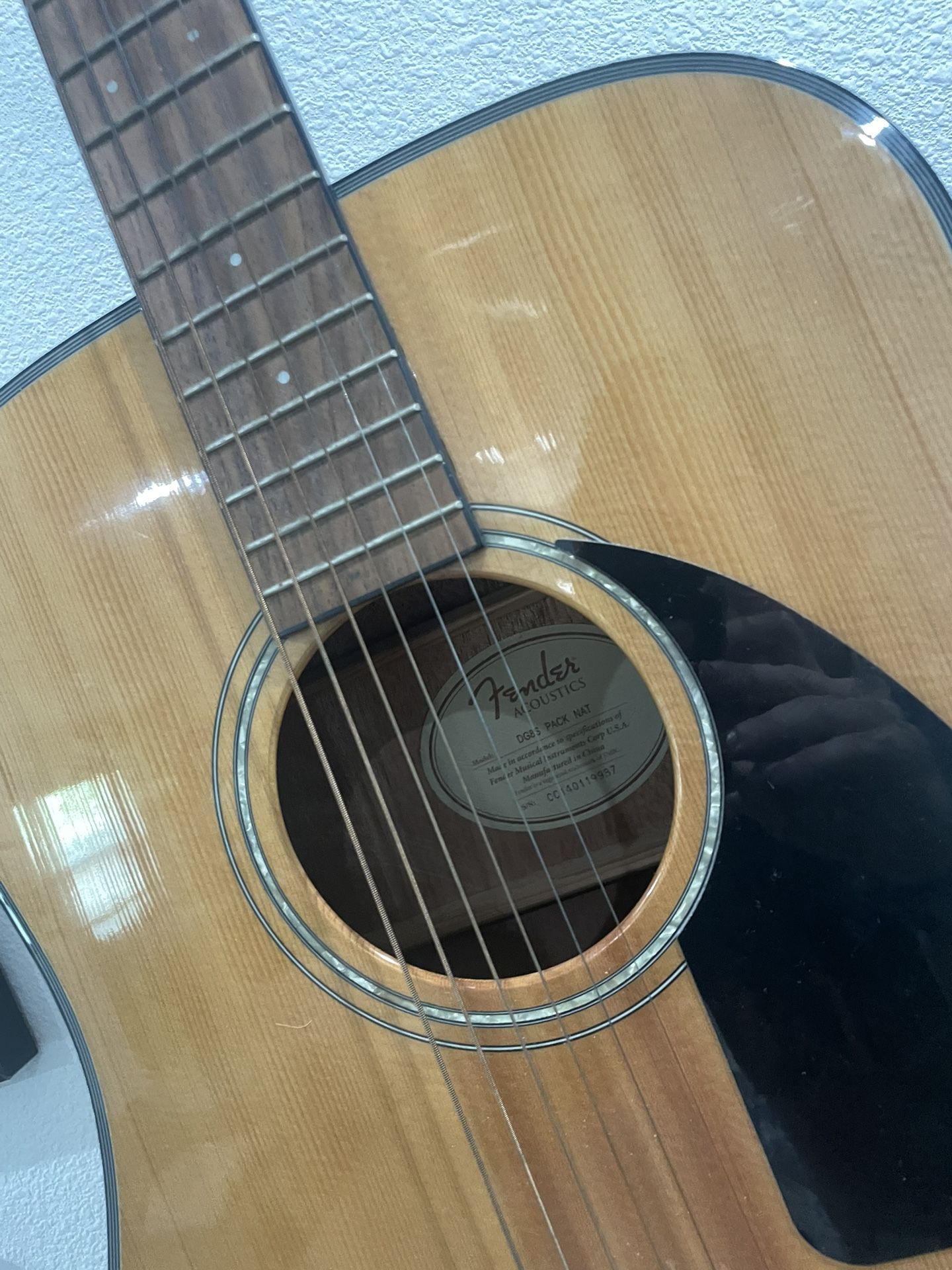 Fender Acoustic DG8S Natural