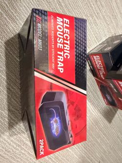 New Electric Mouse Trap 2-Pack | High Voltage Humane Rodent Trap