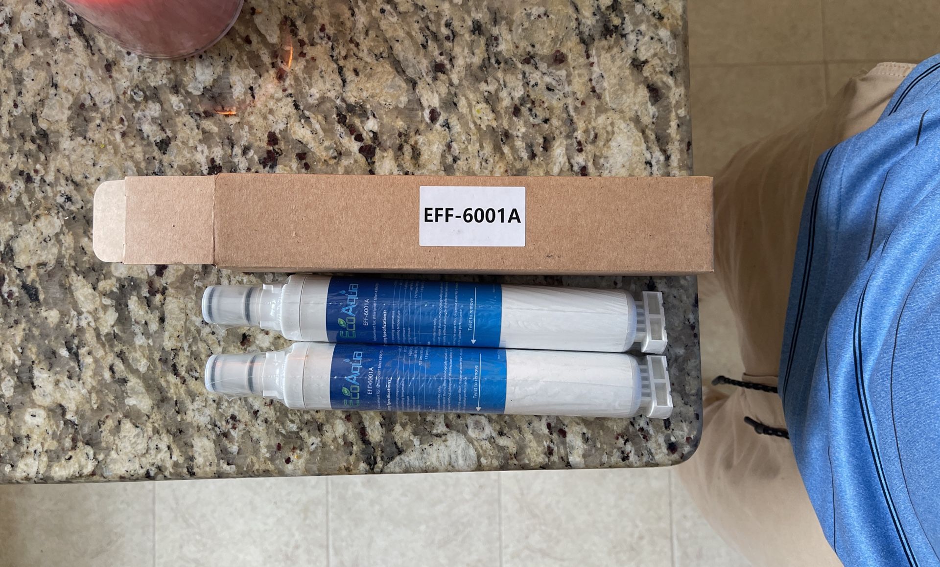 EcoAqua Refrigerator filters