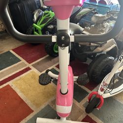 Pink Exercise Bike