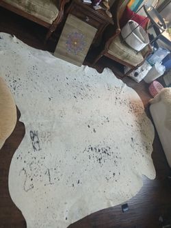 Large Natural  Unique Cow Hide with many brands