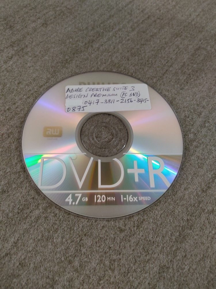Adobe Creative Suite 3 Design Premium For Sale