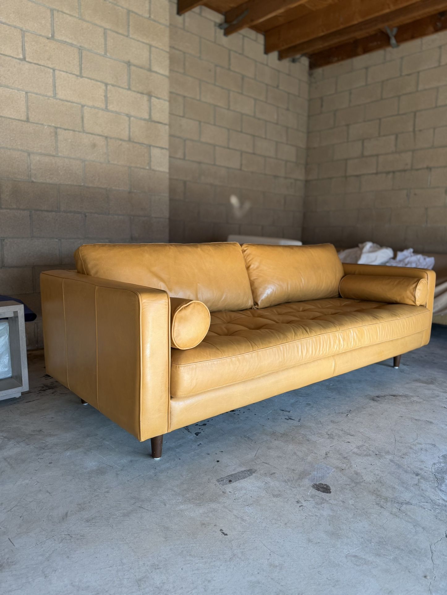 Article SvenTufted Leather Sofa Delivery Available