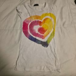 Wet Seal Graphic Blouse (Size: S)
