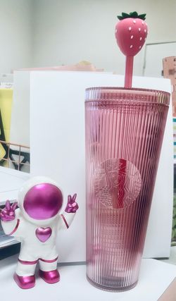 Pink drink cup 24oz