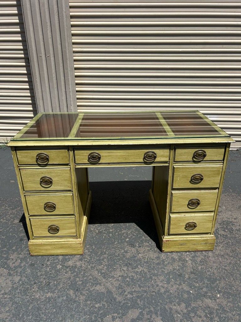 Antique Desk With Drawers