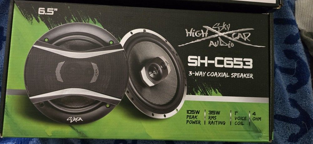 SkyHigh Car Audio 6 1/2